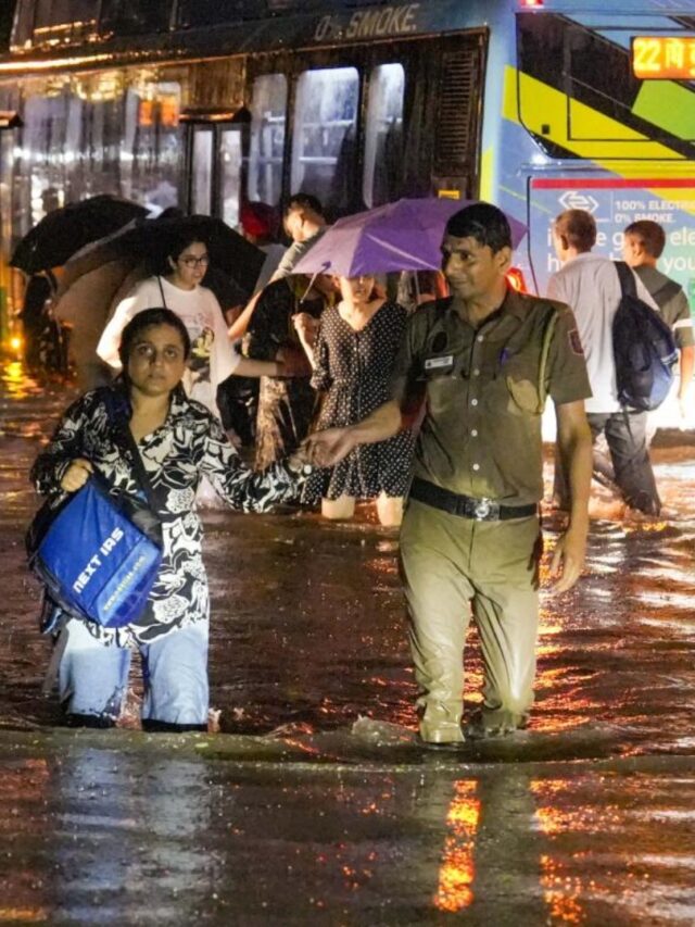 Heavy rains hit Delhi-NCR; red alert issued